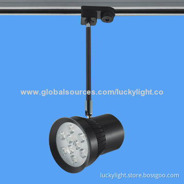25W LED Track Lighting, Cree LED Light Source with 50/60Hz Frequency